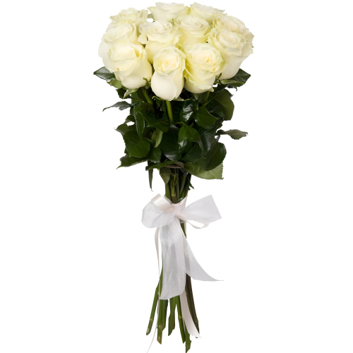 Букет из белых роз Альметьевск Республика Татарстан