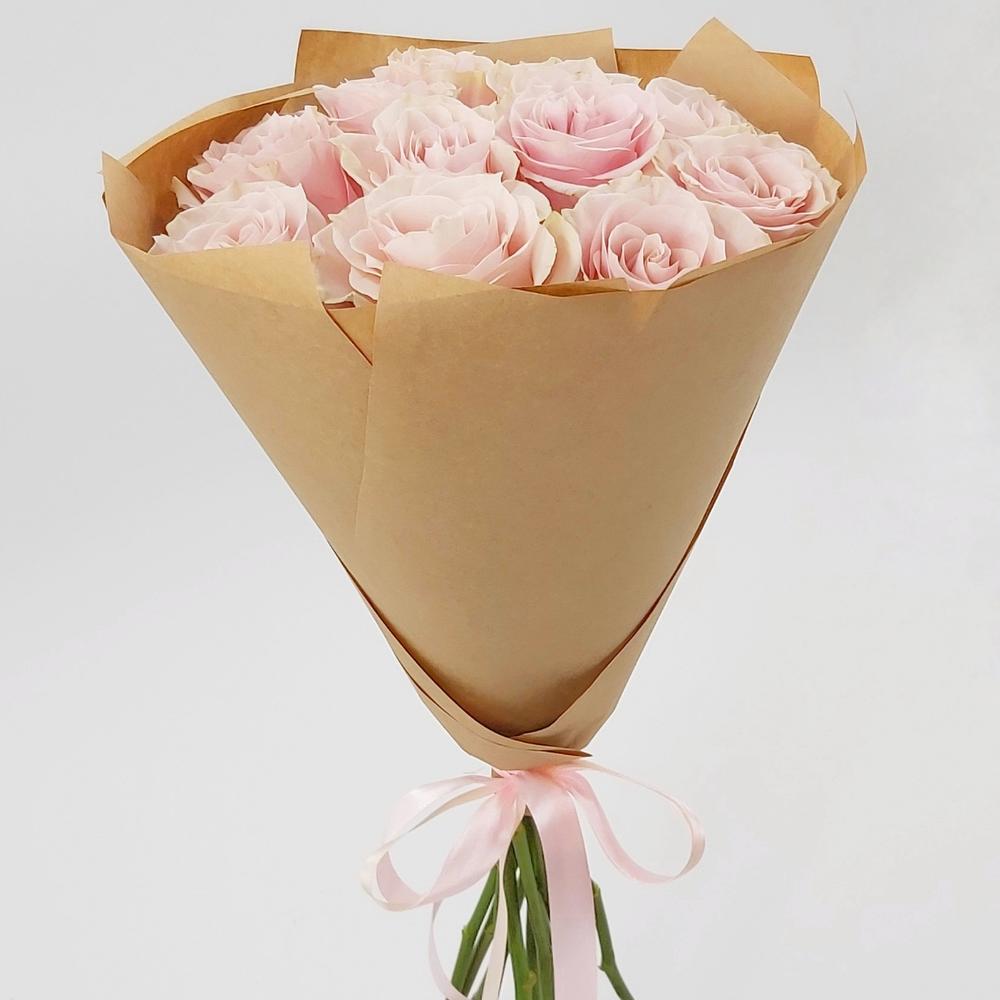 Букет из 11 розовых роз – нежность в каждом лепестке Альметьевск Республика Татарстан